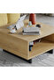 Hola Modern Coffee Table Oak Anthracite Grey Multipurpose H 32cm Oak/Dark Grey - 3