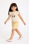 Girl's Bow Shorts Suit Summer Cotton Cute Printed 2-Piece Suit2-5 Years - 3