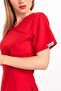 Red Soft Lycra Atlantis Model Jogger Doctor Nurse Hospital Scrubs Uniform Suit - 6
