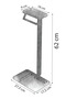 3 in 1 Bathroom Set Toilet Roll Holder, Dustbin and Toilet Brush Set - 6