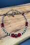 Pomegranate Elegance – Brand Equivalent Pomegranate Steel Necklace with Murano Glass Detail - 6