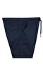 Elastic Leg Lace-Up Oversized Gabardine Trousers Navy Blue Suitable for Men 118 -156 Kilos - 3