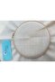 Punç (Punch) Fabric for Making Etamin 34X34Cm Natural Linen Ecru Fabric Is Sent. 100% Cotton - 4