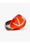 Women Men Orange Baseball Cap Move's Collection Gym - 5