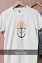 Oversize Sailor Anchor Design Unisex T-Shirt - 2