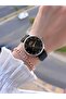Elite Model Women Wrist Watch with 30 Mt Water Resistant Special Black Leather Band - 2