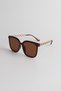 Echo Unisex Brown 2025 Year Metal New Season Sunglasses - 2