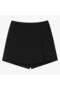 2-Piece Slit Mini Shorts Skirt - 3