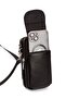 Genuine Leather Phone Case and Card Holder with Shoulder and Neck Strap - 5