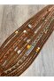 15-Piece Rasta Mix African Braided Buckle - Copper - 6