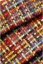 Kilim Patterned Pop Model Digital Printed Upholstery Sofa Fabric, Throw Pillow, Cushion Cover Premium Fabric - 4