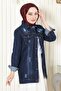 Geknöpfte Jeansjacke - 2