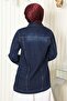 Geknöpfte Jeansjacke - 4