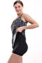 Women's Lycra Shorts One-Piece Combo Swimsuit - 3