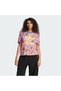 Adidas Farm Tee Iy0753-K Purple Women's T-Shirt