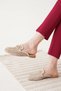 Bej Women's Daily Comfortable Perforated Masculine Closed Front Stone Daily Home Beach Slippers - 6