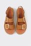 Taba Deri Kadın Espadril - 4