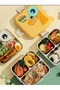 Super Dino New Generation Children's Lunch Box with Three Compartments + Sauce Bowl - Lunch Box 1190 Ml. - 6