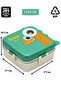 Super Dino New Generation Children's Lunch Box with Three Compartments + Sauce Bowl - Lunch Box 1190 Ml. - 2