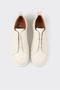 Ecru Leather Men's Casual Shoes - 4