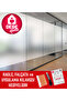 Frosted Window Film - Glass Sandblasting Foil 126 X 200 cm