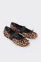 Tan Leather Women's Casual Shoes - 2