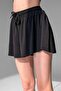 Black Loose Cut Tights Sports Shorts