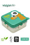 Super Dino New Generation Children's Lunch Box with Three Compartments + Sauce Bowl - Lunch Box 1190 Ml.