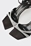 Black Women's Daily Sandals - 4