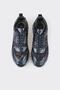 Navy Blue Leather Men's Sports Shoes - 4