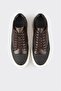 Brown Leather Men's Casual Shoes - 4