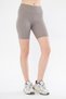 Women's Gray Short Biker Shorts Leggings - Palo - 5