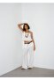 Straight Cut Cotton Trousers - 8