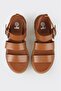 Taba Leather Women's Sports Sandals - 4