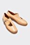 Natural Leather Women's Casual Shoes - 2