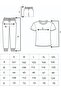 Black Unisex White Logo Summer Comfortable Combed Cotton Tracksuit Combination - 2