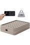 Double Size Inflatable Air Bed Mattress with Built-In Pump - Foldable & Light Weight - 9