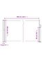 Retractable Side Awning Anthracite 140x300 cm - 3