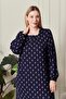Women's Plus Size Square Neck Dress - 7