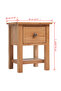 Nightstand 36x30x47 cm Solid Oak Wood - 3