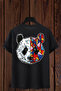 Unisex Lover Combination Tokyo Panda Oversize T-Shirt Set of 2 - 3