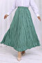 Women's Elastic Waist Pocket Crochet Skirt