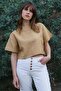 Terra - Handwoven Blouse 50% Cotton 50% Viscose - Earth Yellow - 5