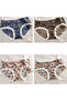 Stylish Animal Print Panties Soft Breathable Cotton Blend Underwear for Women - 5