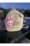 Labubu Figure - Bag Charm - Bag Ornament - Charm Keychain - Wallet Accessory Pink - 2
