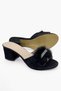 Women's Slippers Dowry Home Stylish Women's Slippers Hairy Stone Detail Black - 4