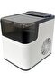 ASHLGQB Countertop Ice Maker, One-Click Operation Ice Machine, with Self-Cleaning, 12kg/24H, Removab