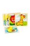 Puzzle 3D din lemn, model crocodil - 3