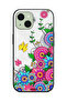Apple iPhone 15 Plus Protective Case Cover Mandala Flowers - 2