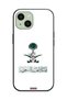 Apple iPhone 15 Plus Protective Case Cover Kingdom Of Saudi Arabia Sign Of Flowers - 2